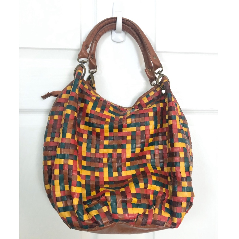 💟 3/$20 Aldo Purse Colourful Woven Bohemian